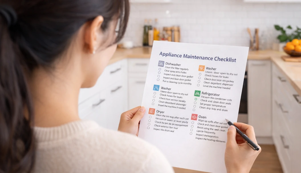 Appliance-Specific Maintenance Checklist to Extend the Life of your Appliances
