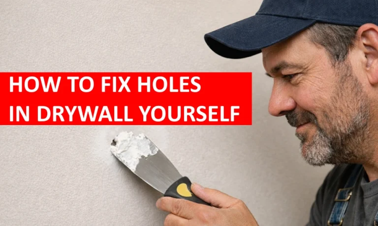 How to Repair a Hole in Drywall (small, medium and large holes)