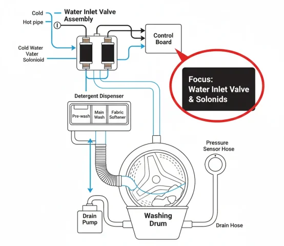 What Is a Washer Water Inlet Valve and Why It Matters